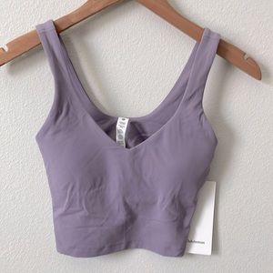 NWT Lululemon Align Tank Purple Ash Size 2